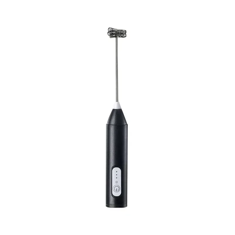 Cordless USB Electric Milk Frother – 3-Speed Handheld Foam Maker