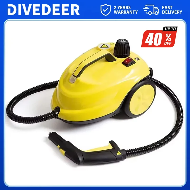 DIVEDEER Handheld Steam Cleaner 220V EU – High Temperature Sterilization
