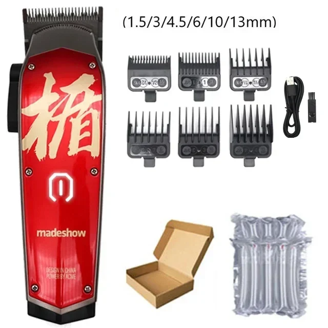 Madeshow M10 Professional Cordless Hair Clipper & Beard Trimmer