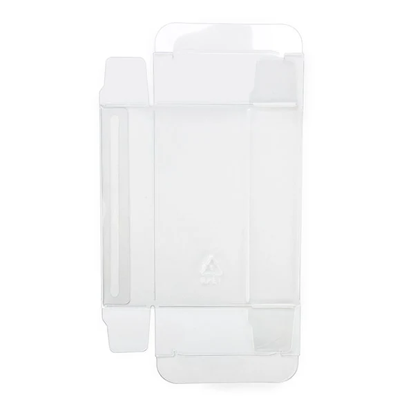 Kristallklara Plastlådor rPET 7x2,5x9,5cm (25 st) [FB93R]