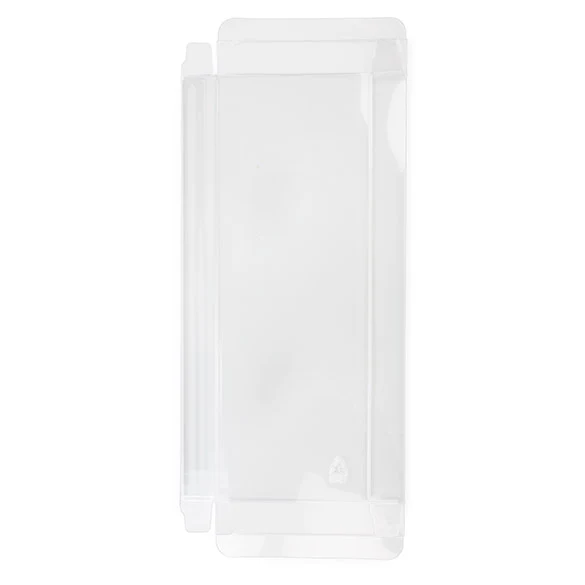 Kristallklara Plastlådor rPET 10,8x2,1x24,3cm (25 st) [FB128R]