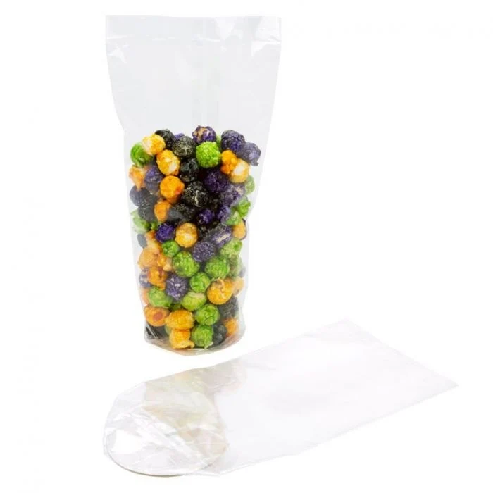 Plastpåsar rund Botten 8,3x25,4cm 40 mikron med pappersinsats (50 st) [RPBG3]
