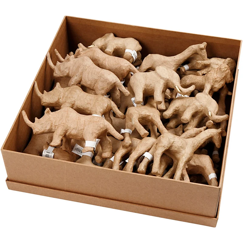 Savanndjur, H: 7,5-10 cm, 32 st./ 1 förp. [HOB-99382]