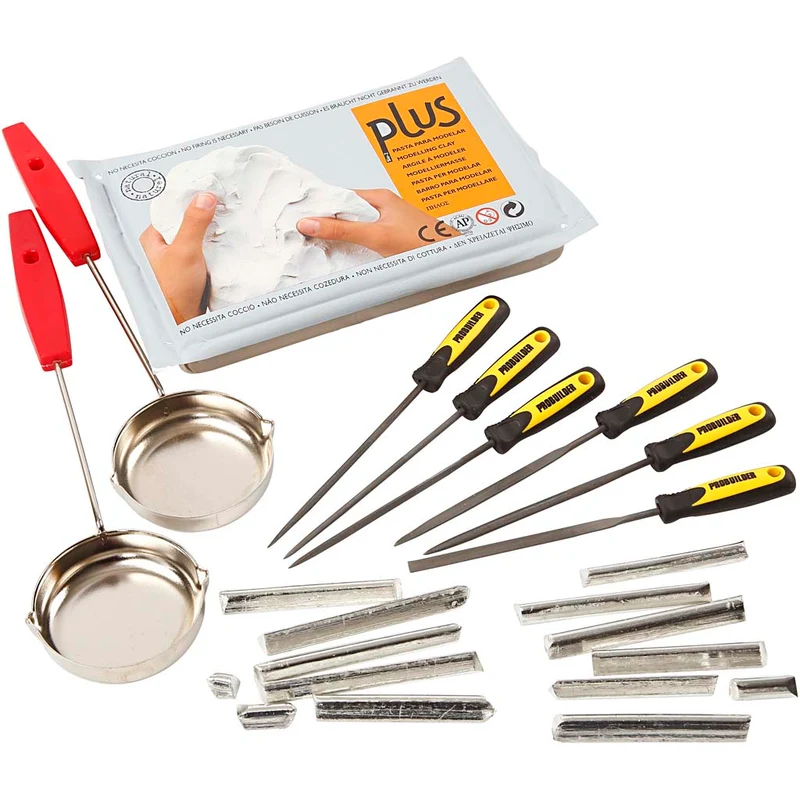 Tenngjutning i lera - EasyKit Project, 1 set [HOB-97305]