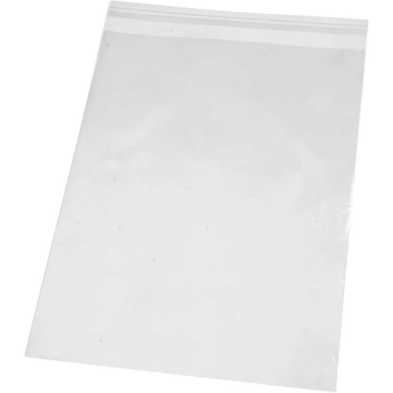 Cellophane Bag, W: 18 cm, H: 25.3 cm, 200pcs, 25 micron [HOB23997]