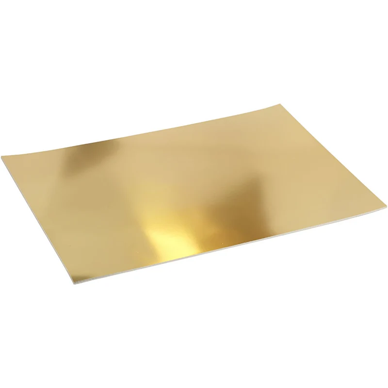Metallic Foil Card, A2 420x600 mm, 280 g, gold, 10sheets [HOB220840]