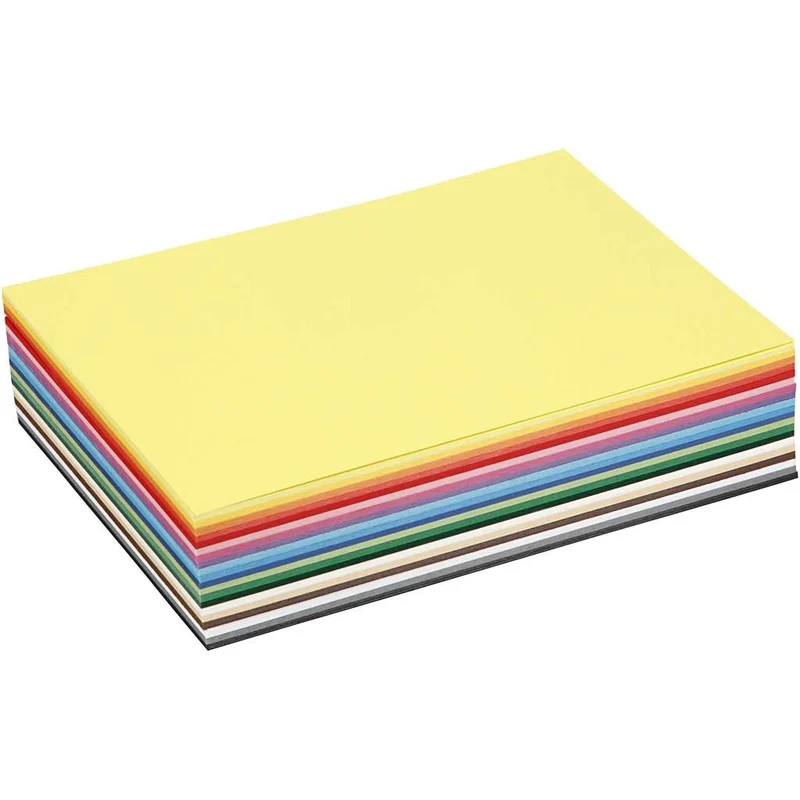 Creative Card, A5 148x210 mm, 180 g, asstd colours, 60mixed sheets [HOB214250]