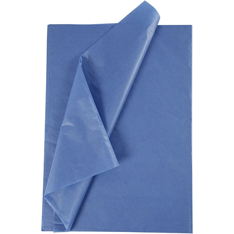 Tissue Paper, sheet 50x70 cm, 14 g, blue, 25sheets [HOB20866]