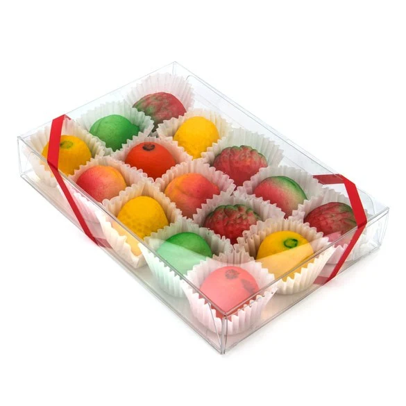 Plastic Gift Boxes for Chocolates 10.5x2.5x15.6cm with Insert (100 pieces) [CNDY167]