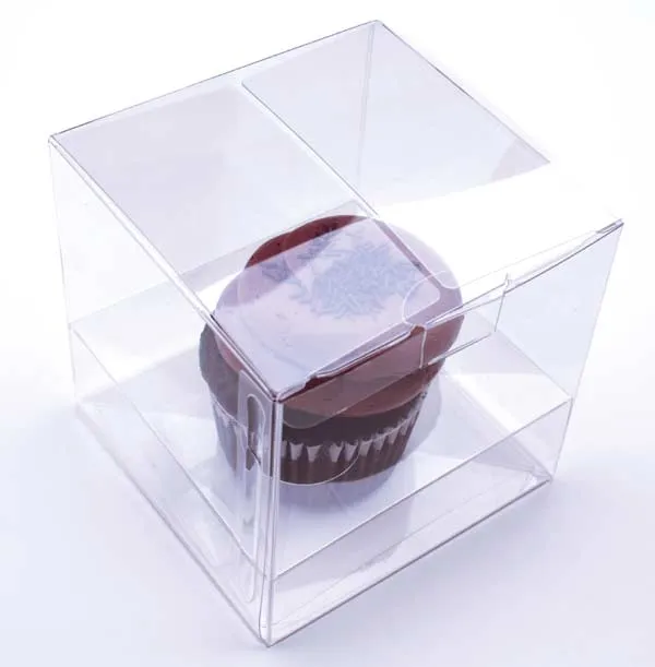 Cupcakeboxar för singlar 10,2x10,2x10,2cm (100 st) [CBS56]