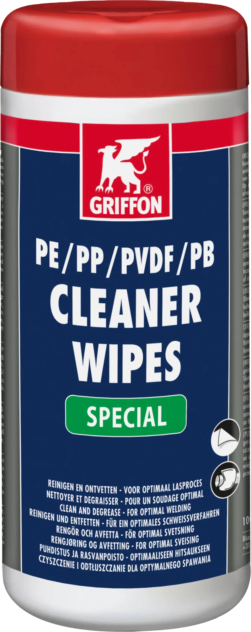PVC rengöring våtservetter - Griffon