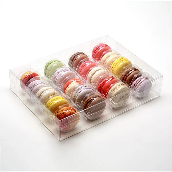 Fransk makaronlåda för 20 25,9 x 5,1 x 19,1 cm (25 st) [MBS4]