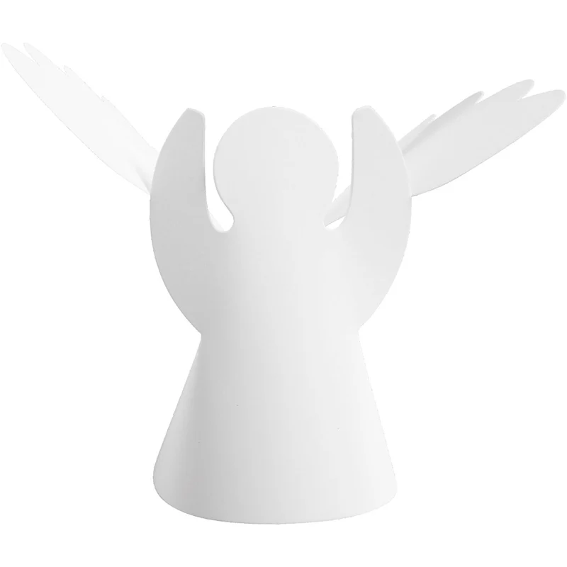 Änglar, H: 10,5 cm, Dia. 7 cm, 230 g, vit, 25 st./ 1 förp. [HOB-95209]