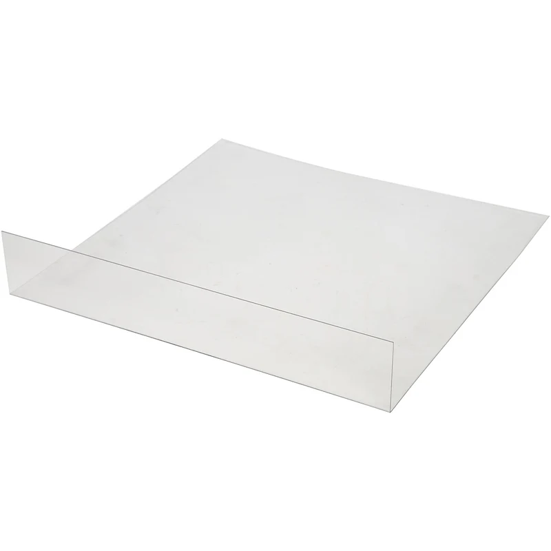 PET platta, stl. 375x380 mm, transparent, 1 st. [HOB-93231]