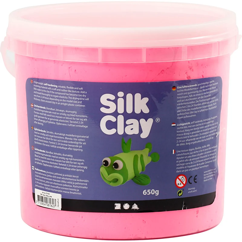 Silk Clay®, rosa, 650 g/ 1 hink [HOB-79152]