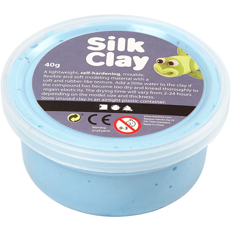 Silk Clay®, neonblå, 40 g/ 1 burk [HOB-79117]