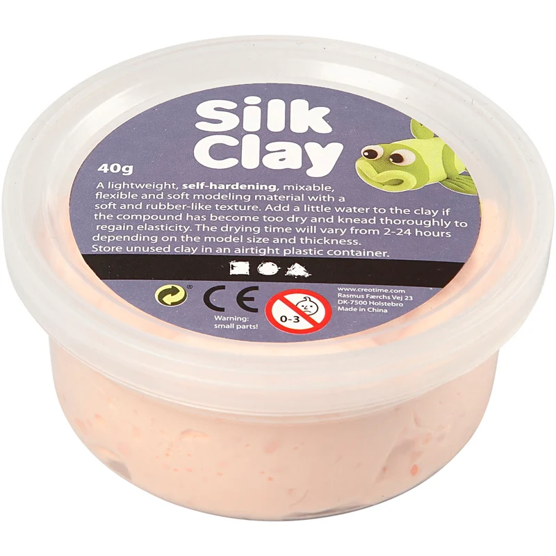 Silk Clay®, ivory, 40 g/ 1 burk [HOB-79111]