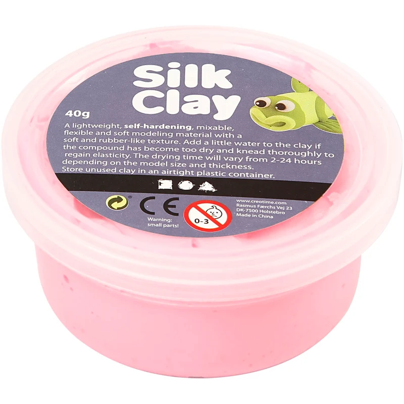 Silk Clay®, rosa, 40 g/ 1 burk [HOB-79109]