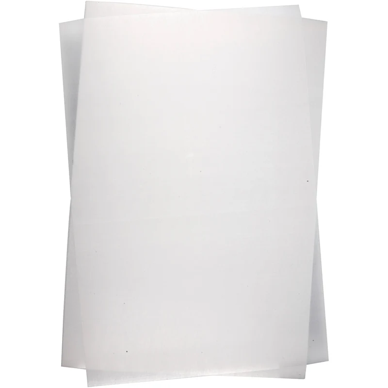 Krympplastark, ark 20x30 cm, tjocklek 0,3 mm, blank transparent, 100 ark/ 1 förp. [HOB-79087]