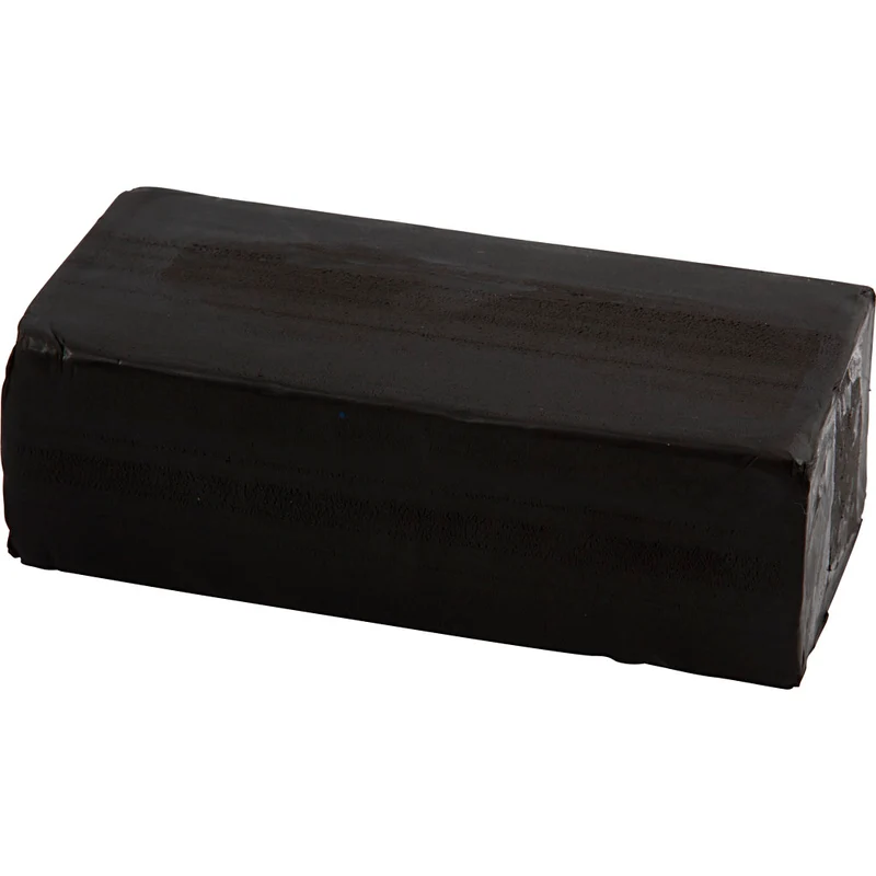 Modellera, stl. 13x6x4 cm, svart, 500g/ 1 förp. [HOB-78680]