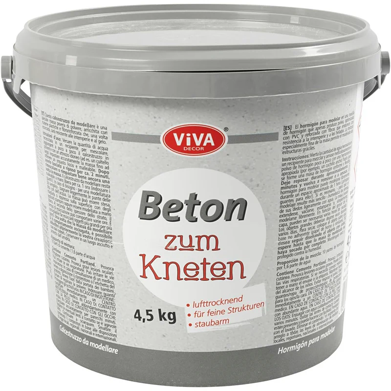 Betong till modellering/Knådbetong, grå, 4500 g/ 1 förp. [HOB-78657]