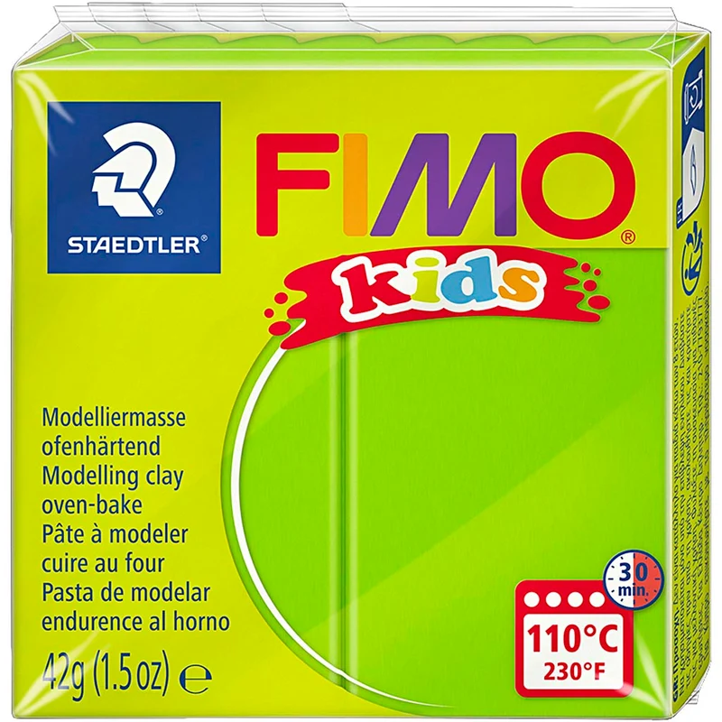 FIMO® Kids Clay, ljusgrön, 42 g/ 1 förp. [HOB-78530]