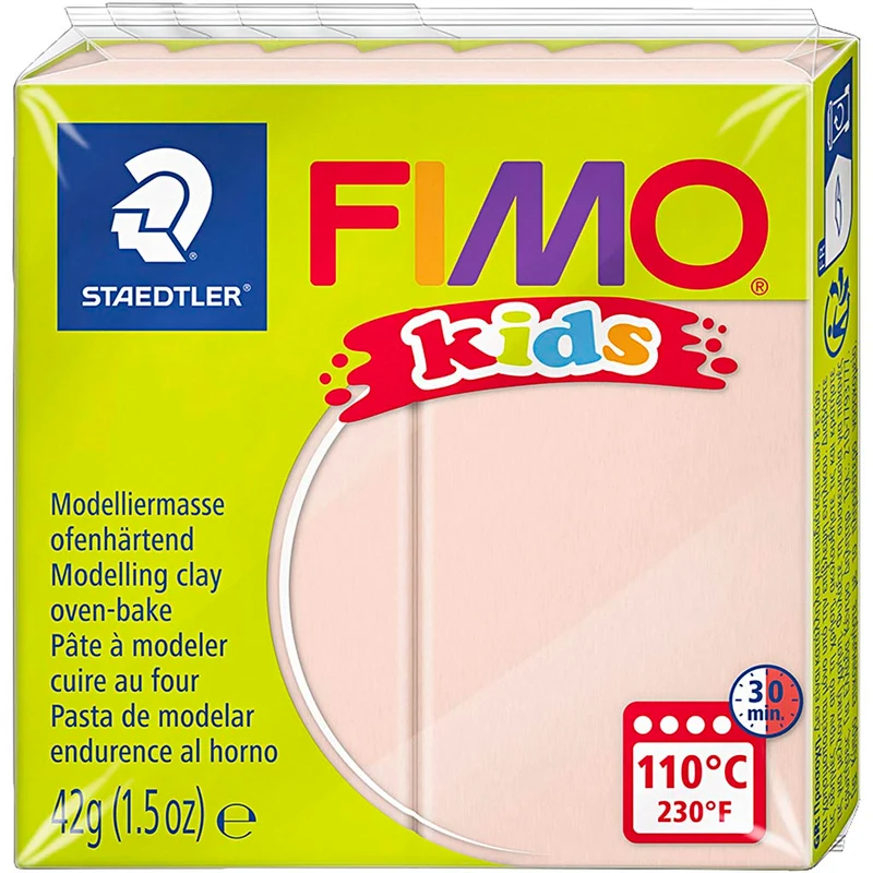 FIMO® Kids Clay, ivory, 42 g/ 1 förp. [HOB-78528]