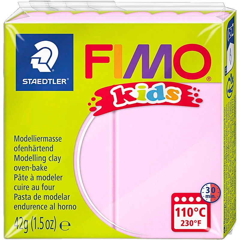FIMO® Kids Clay, rosa, 42 g/ 1 förp. [HOB-78523]