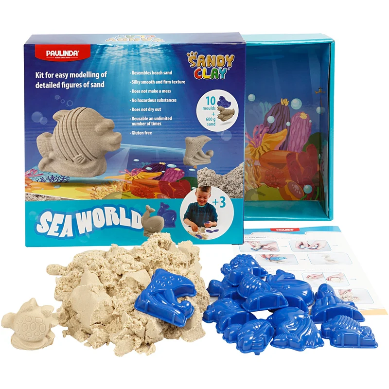 Sandy Clay® , seaworld, natur, 1 set [HOB-78269]