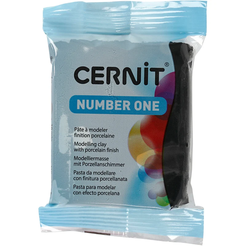 Cernit, svart (100), 56 g/ 1 förp. [HOB-78025]