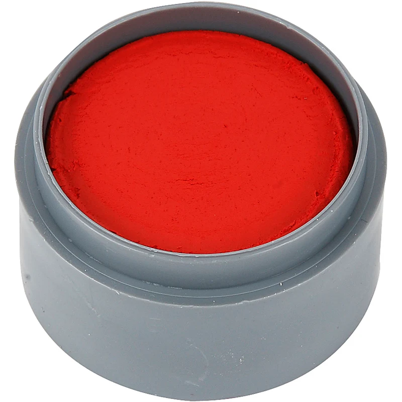 Grimas Ansiktsfärg, klarröd, 15 ml/ 1 burk [HOB-77018]