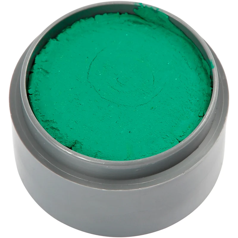 Grimas Ansiktsfärg, grön, 15 ml/ 1 burk [HOB-77016]