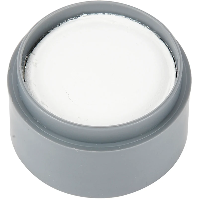 Grimas Ansiktsfärg, vit, 15ml/ 1 burk [HOB-77010]