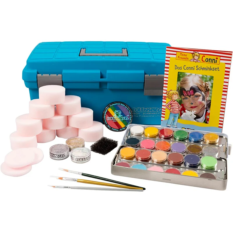 Eulenspiegel ansiktsfärg - startset, mixade färger, 1 set [HOB-76141]