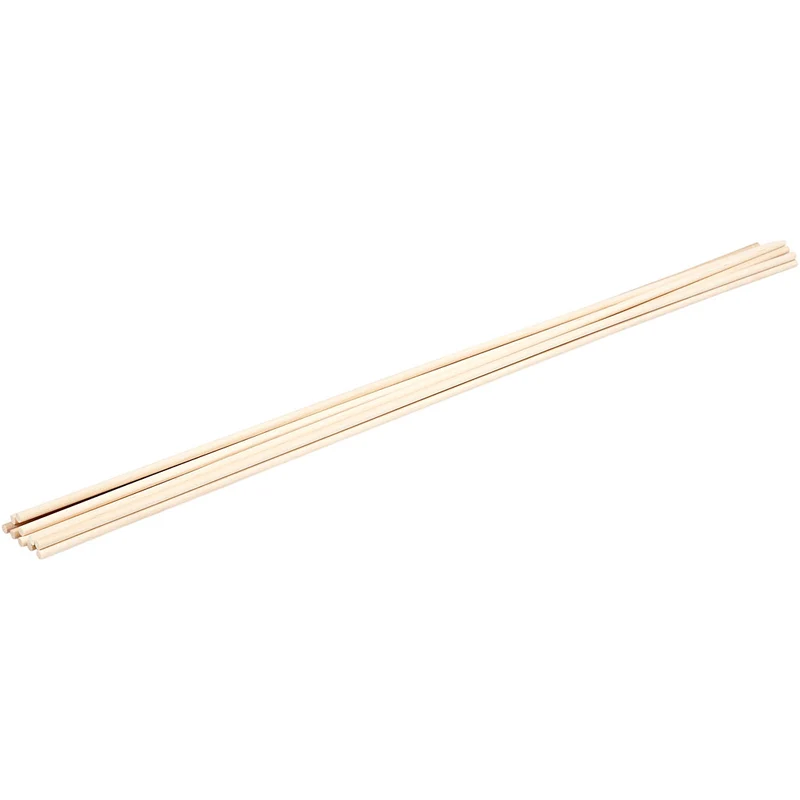 Rundstavar, L: 60 cm, Dia. 6 mm, 10 st./ 1 förp. [HOB-109100]