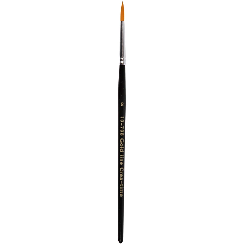 Gold Line-penslar, nr. 8, L: 18,5 cm, B: 3 mm, runda, 12 st./ 1 förp. [HOB-10708]