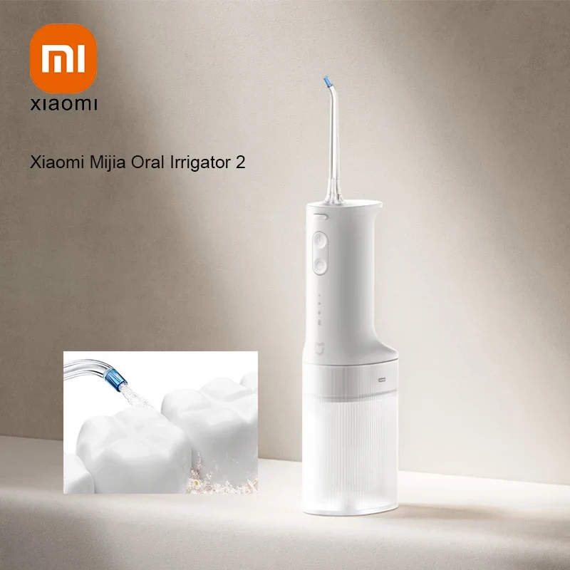 Xiaomi Mijia Oral Irrigator 2 | 200ml | Type-C | 3 Modes | Portable Water Flosser
