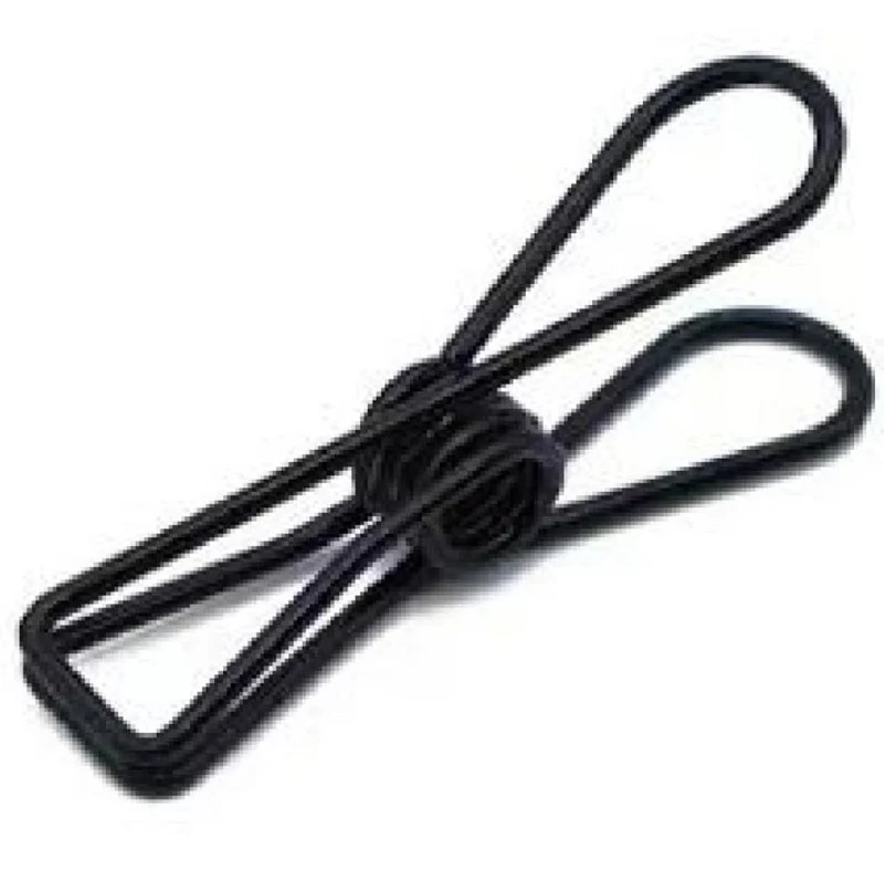 Clips svart 3x0,6cm (Set med 12 st) [IFS-30123]