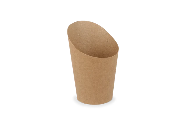 omslag mellanmålsmugg 6x11,8 cm Kraft (400 st) [TK-9988176]