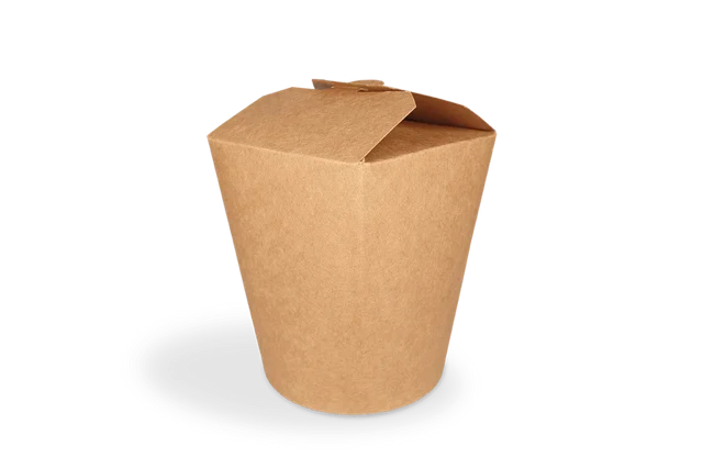 Wok till Go kopp 10x11,5 cm 32oz 1000ml kraft (500 st) [TK-9987006]