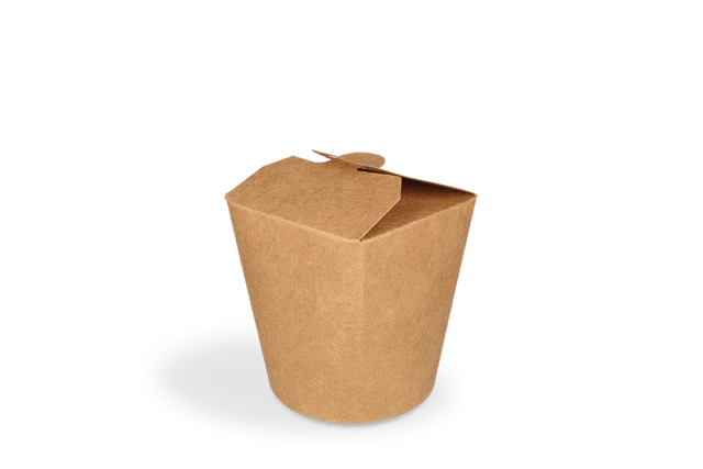 Wok till Go kopp 8x8,6 cm 16oz 400ml kraft (500 st) [TK-9987004]