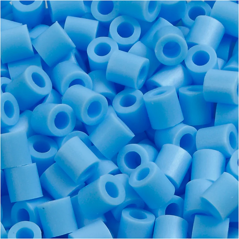 Photo Pearls, stl. 5x5 mm, Hålstl. 2,5 mm, medium, pastellblå (23), 1100 st./ 1 förp. [HOB-755230]