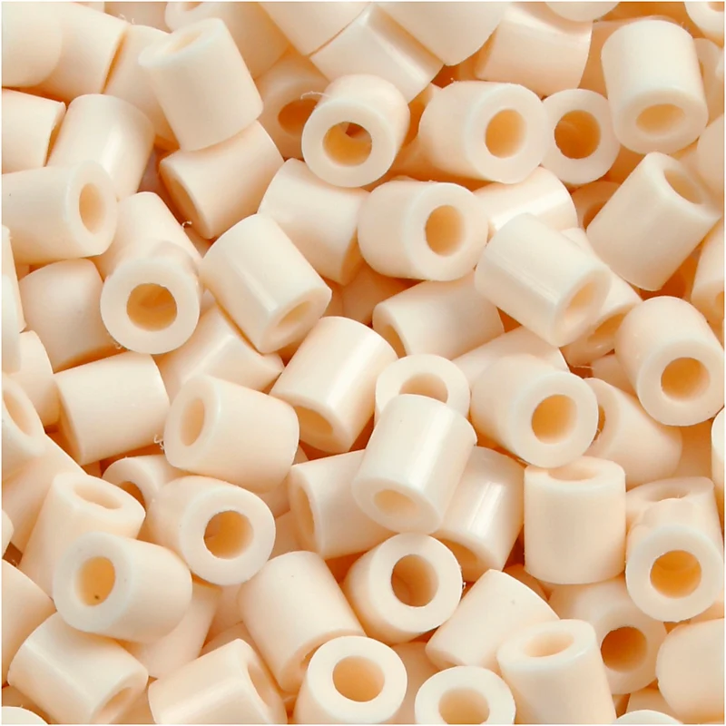 Photo Pearls, stl. 5x5 mm, Hålstl. 2,5 mm, medium, ljusbeige (12), 6000 st./ 1 förp. [HOB-75512]