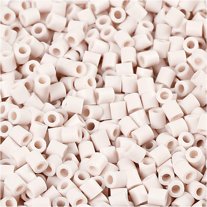 Photo Pearls, stl. 5x5 mm, Hålstl. 2,5 mm, medium, ljusgrå (10), 6000 st./ 1 förp. [HOB-75510]