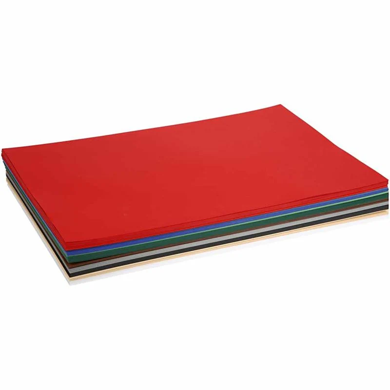 Julkartong, A2, ark 420x594 mm, 180 g, mixade färger, 300 mix. ark/ 1 förp. [HOB-21442]