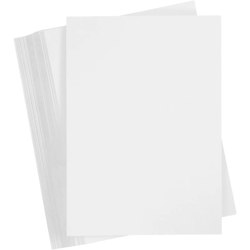 Färgad Kartong, A3, ark 297x420 mm, 180 g, vit, 100 ark/ 1 förp. [HOB-21412]