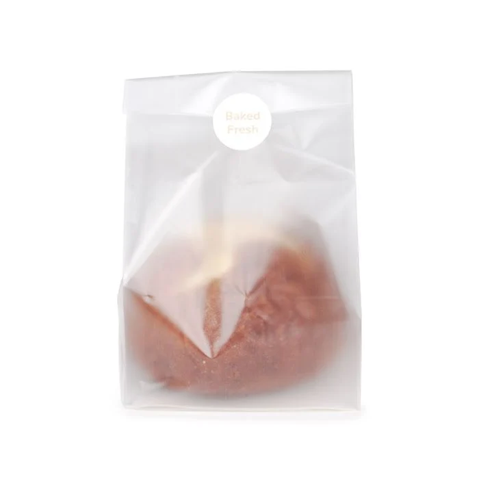 Blockbottenpåsar Frostat 10,2x10,2x17,8 cm med pappersinsats (100 St) [FFGPB9]