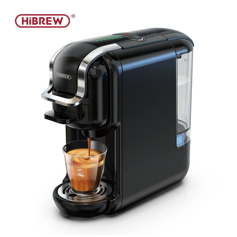 HiBREW H2B 5-in-1 Multiple Capsule Coffee Machine – 20Bar, Nespresso, Dolce Gusto & More