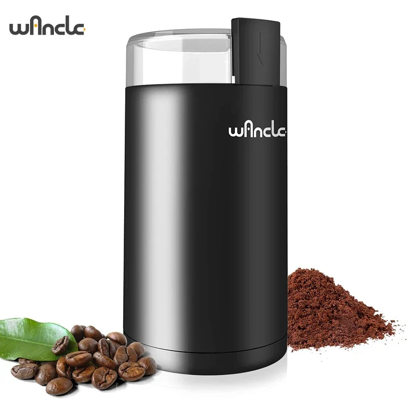 KIRAINAFLY 200W Multifunctional Coffee Bean Grinder – Blade Grinder for Home