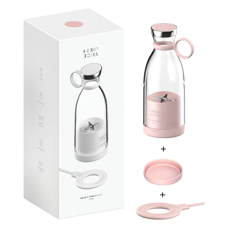 CREAROMA Mini Portable Blender & Electric Juicer – USB Rechargeable 500ml